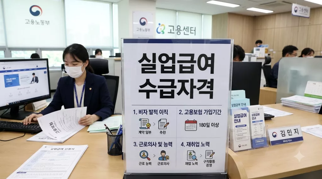 실업급여 수급자격 총정리, 퇴사 전 모르면 수백만 원 날리는 필수 조건