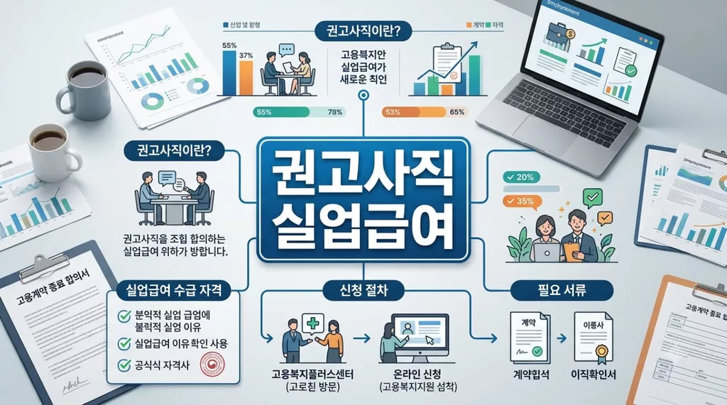 권고사직 실업급여 신청 요령, 이직확인서 사유코드 확인과 서명 주의점