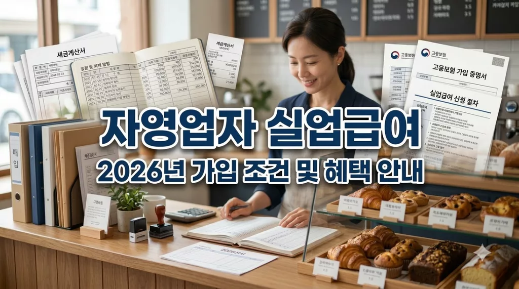자영업자 실업급여 수급자격, 폐업 사유별 매출 감소 기준과 서류
