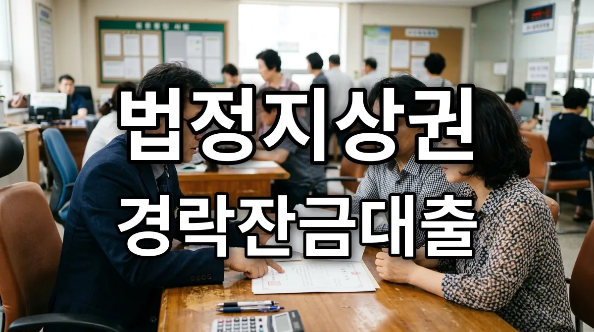 법정지상권 경락잔금대출