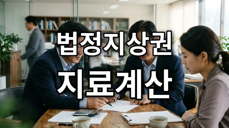 법정지상권 지료계산