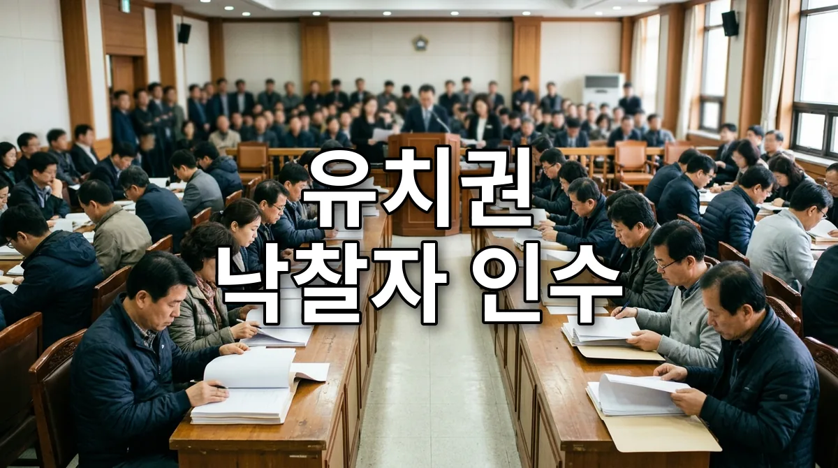 유치권 낙찰자 인수
