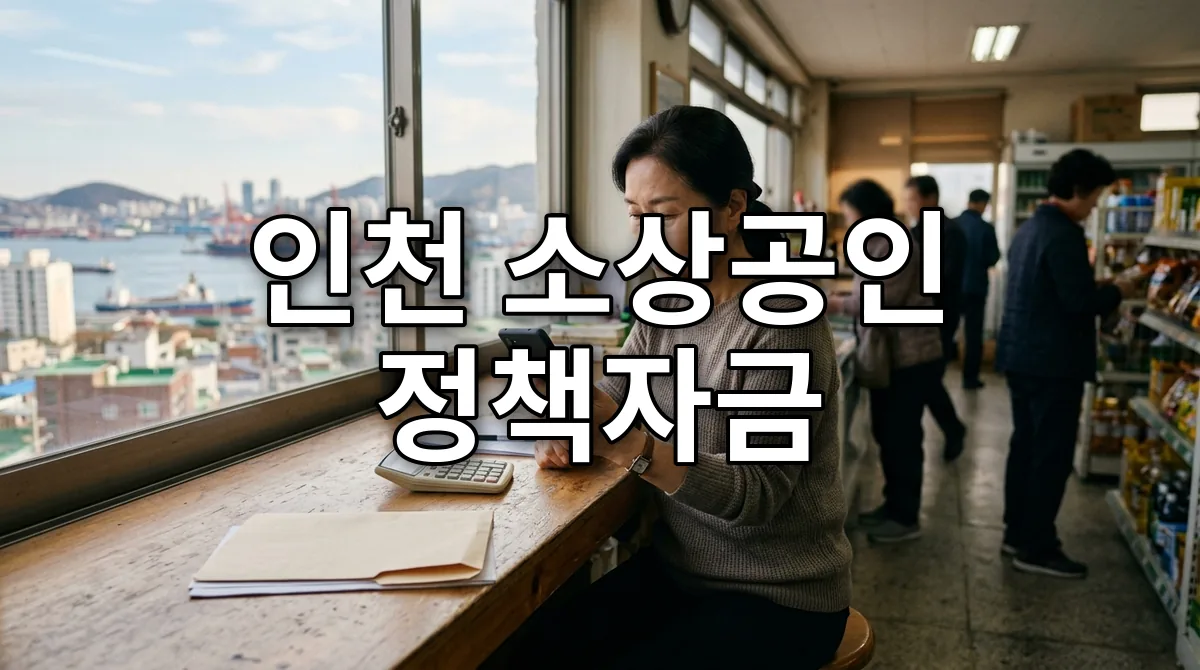 인천 소상공인 정책자금