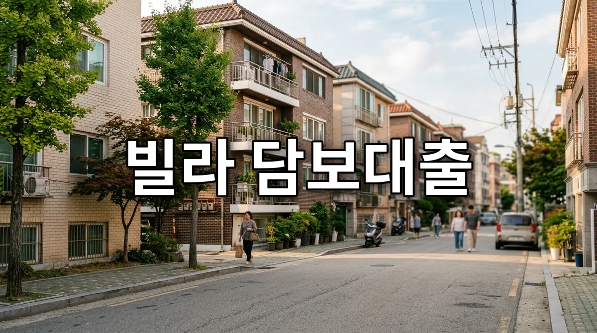 빌라 담보대출