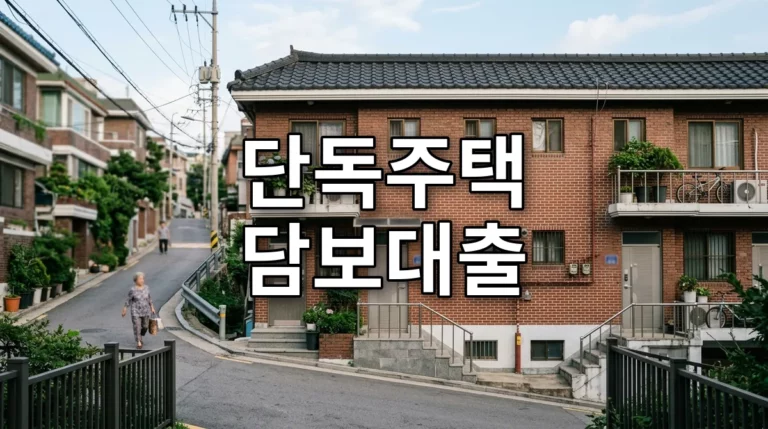단독주택 담보대출