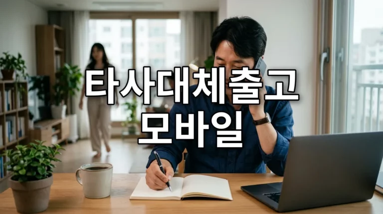 타사대체출고 모바일