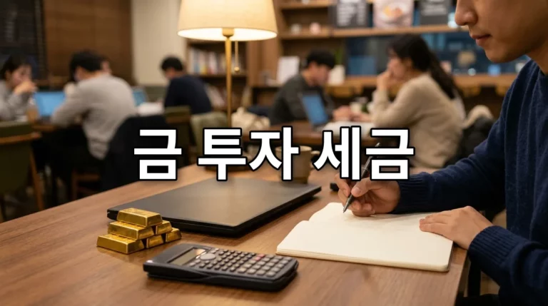 금 투자 세금