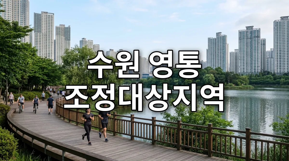 수원 영통 조정대상지역