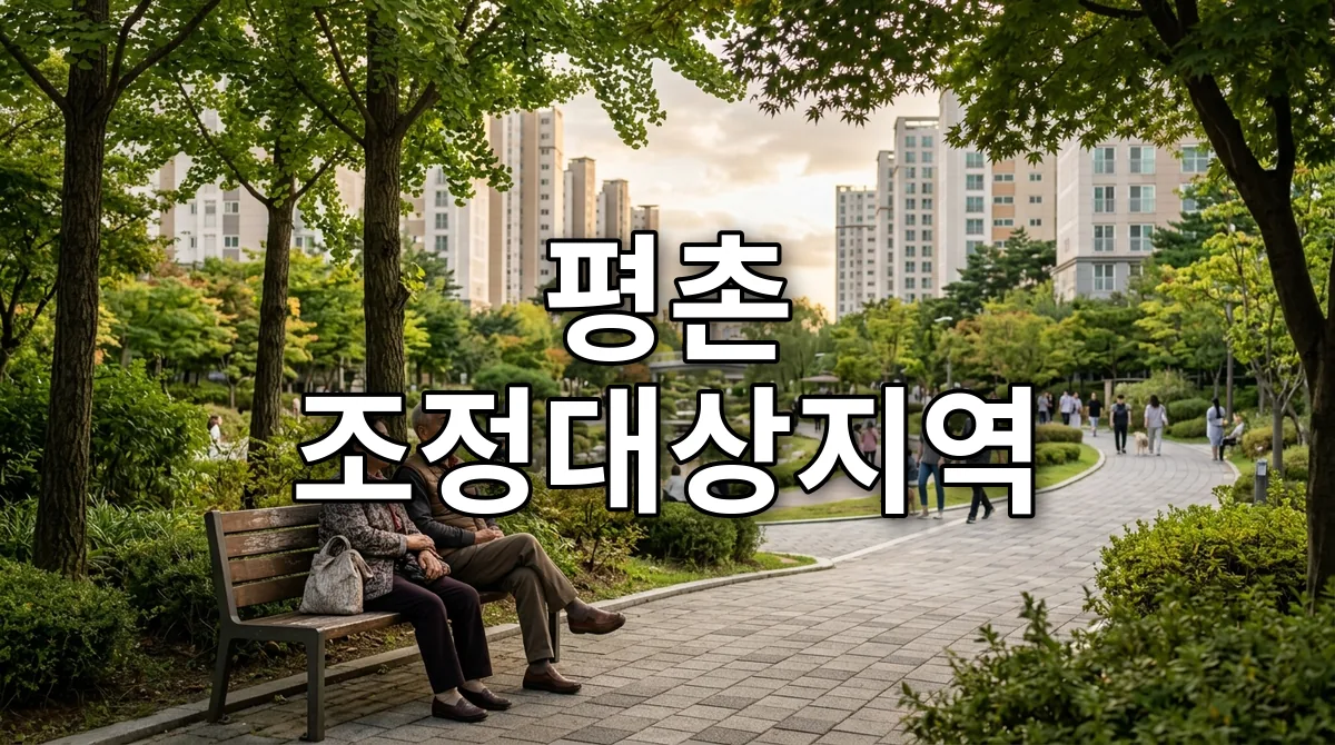 평촌 조정대상지역