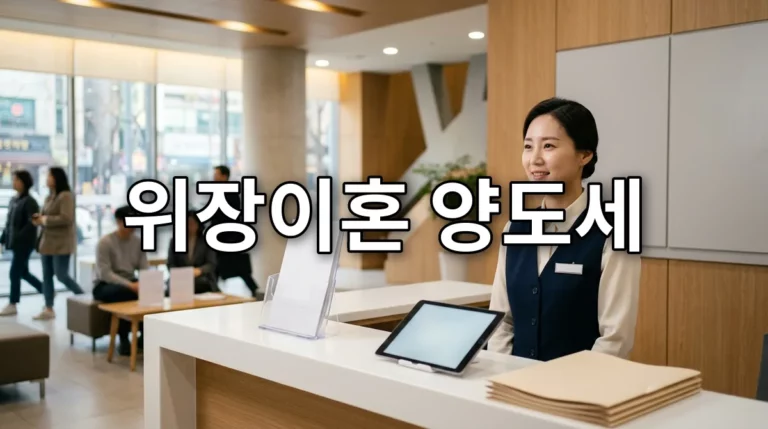 위장이혼 양도세
