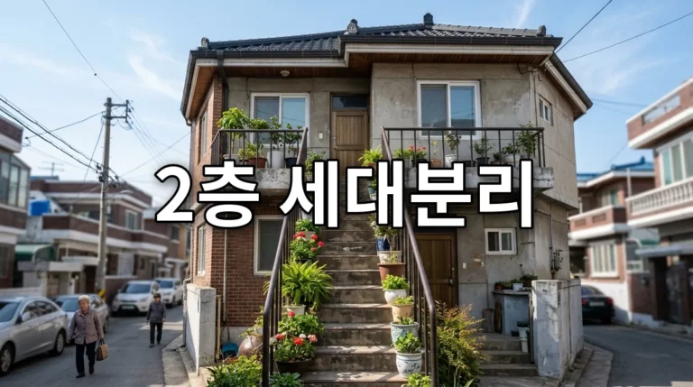 2층 세대분리