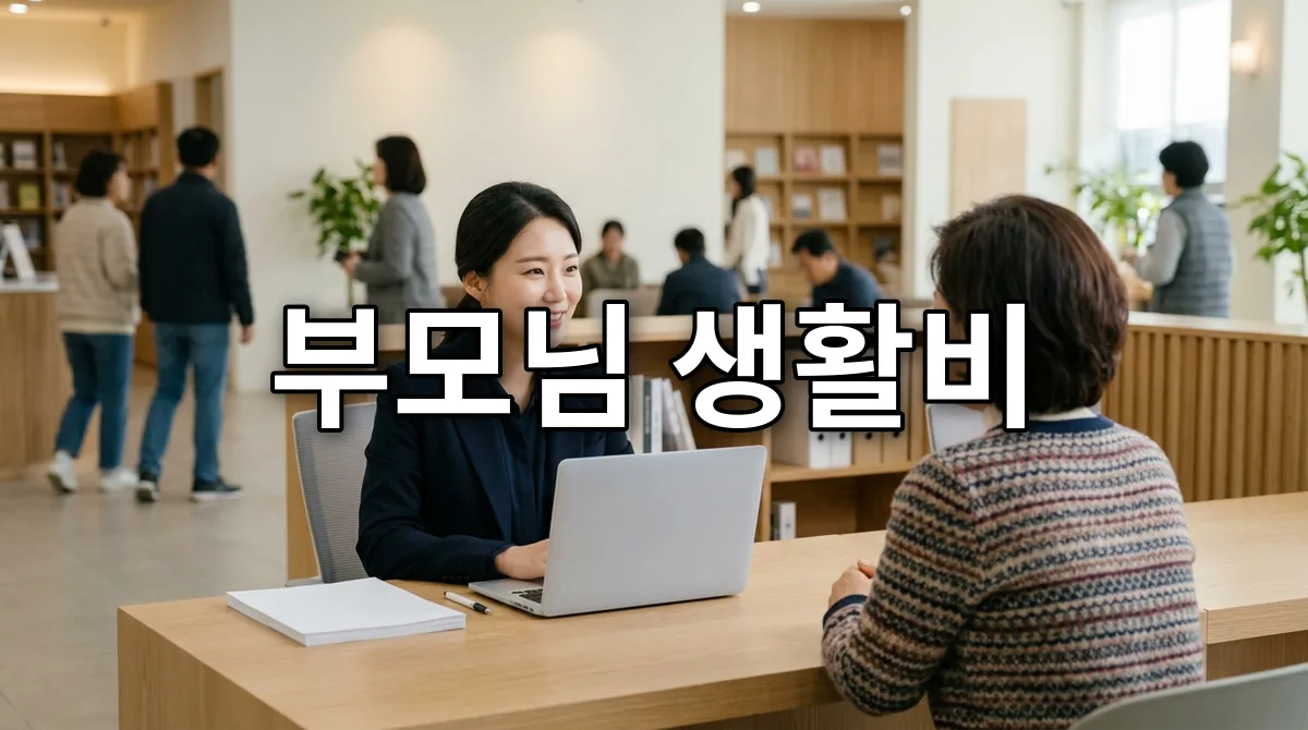 부모님 생활비