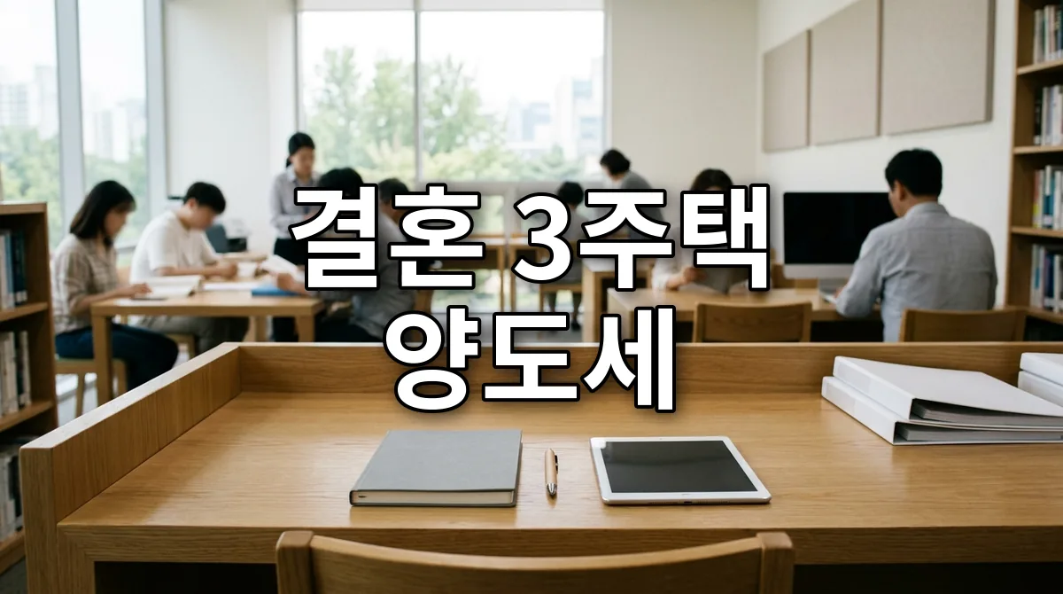 결혼 3주택 양도세