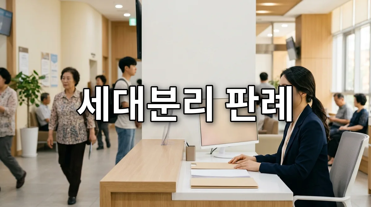 세대분리 판례