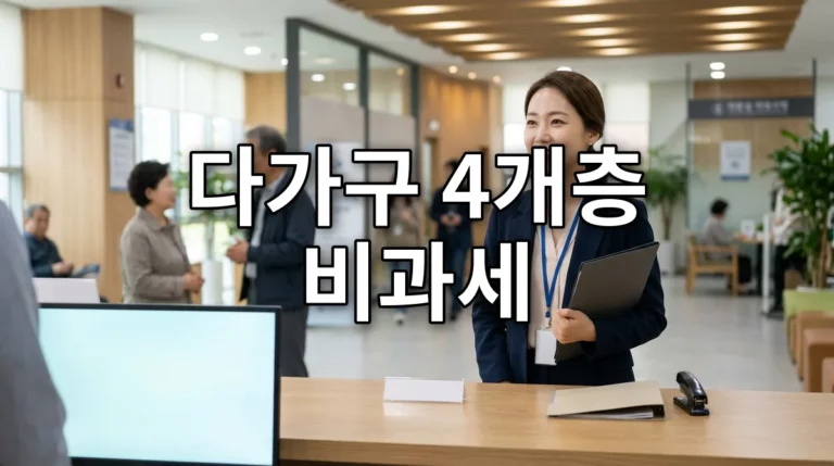 다가구 4개층 비과세