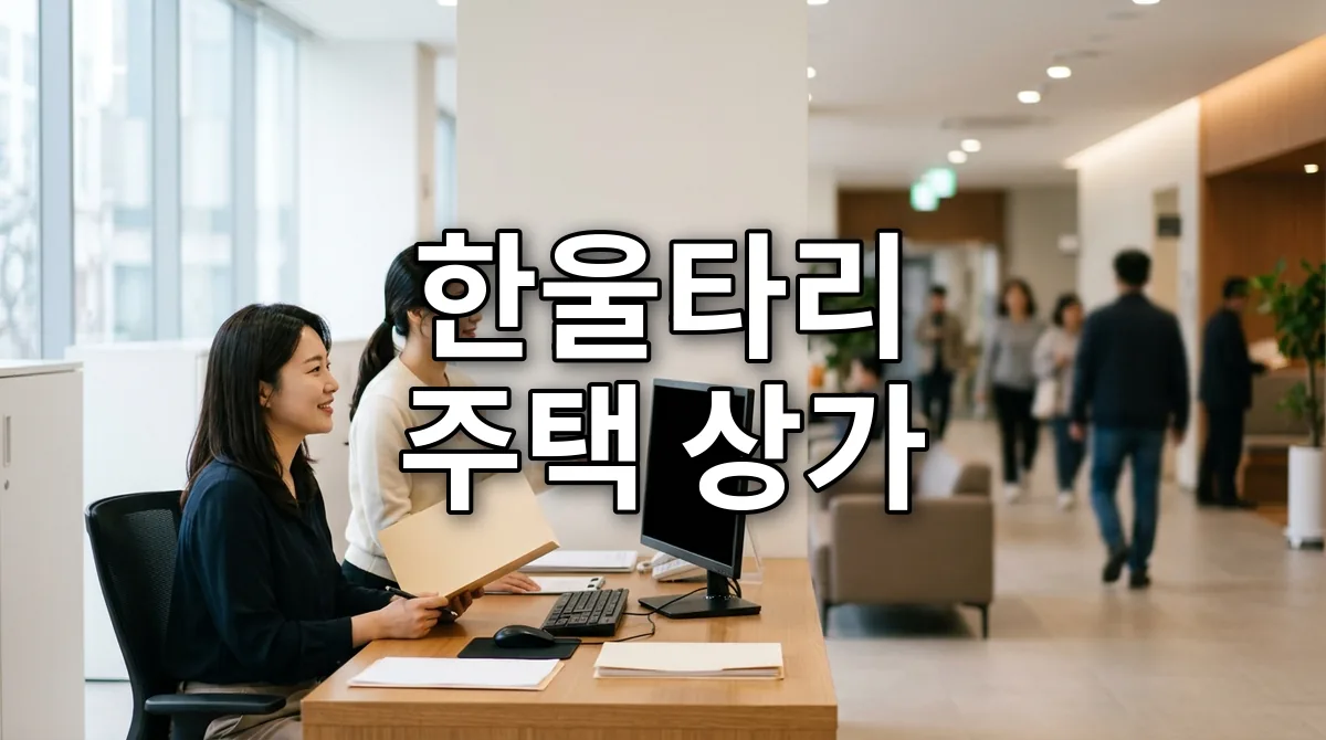 한울타리 주택 상가