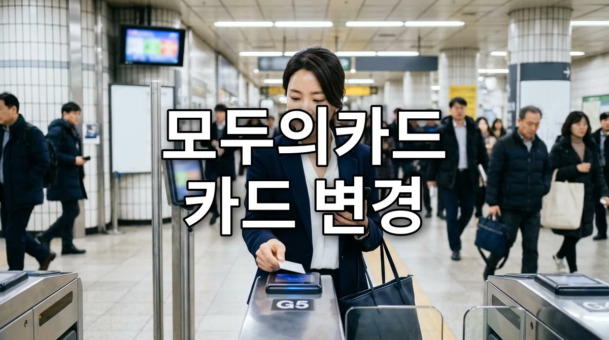 모두의카드 카드 변경