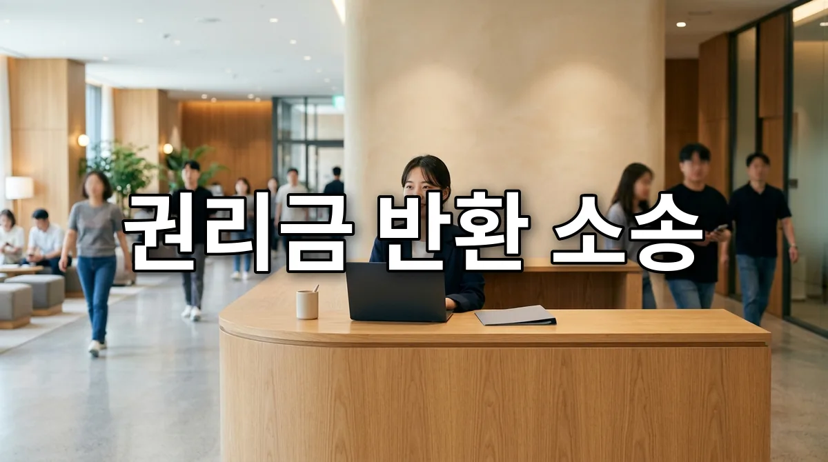 권리금 반환 소송
