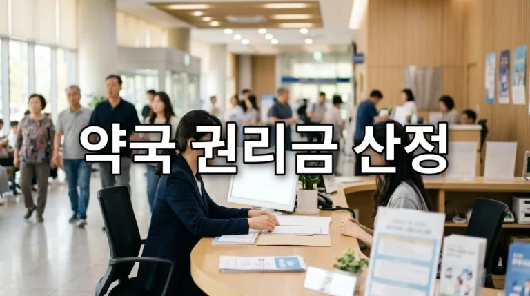 약국 권리금 산정