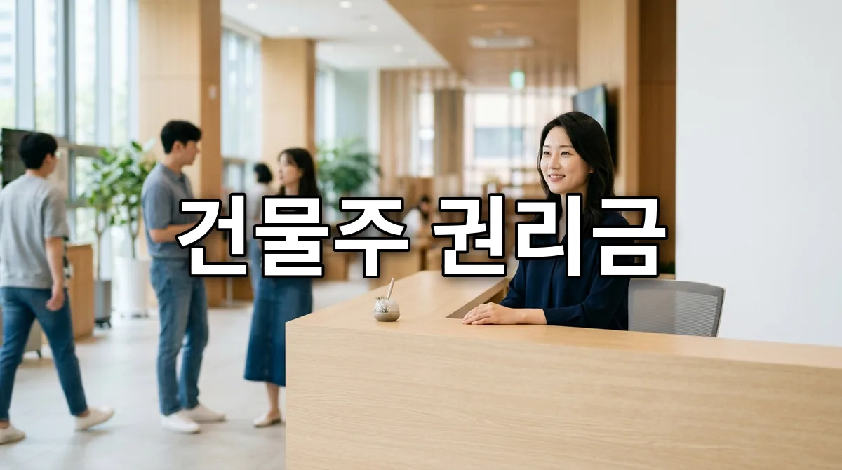 건물주 권리금