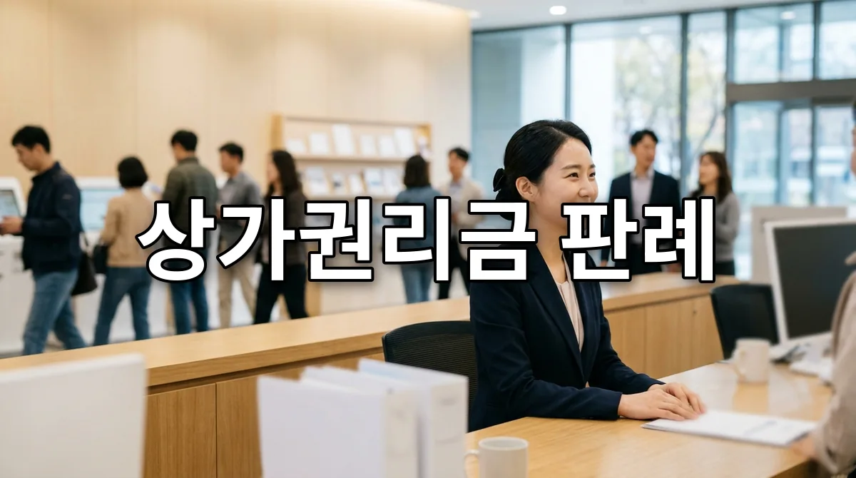 상가권리금 판례