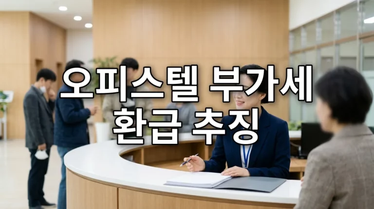 오피스텔 부가세 환급 추징