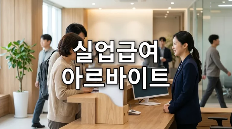 실업급여 아르바이트