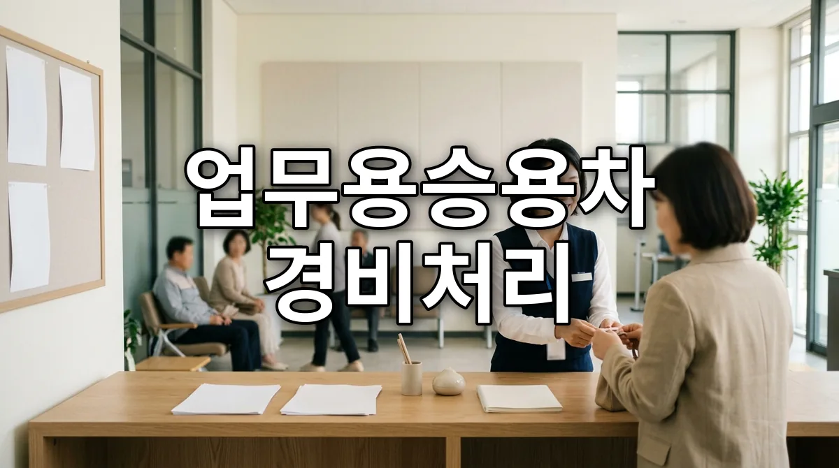 업무용승용차 경비처리