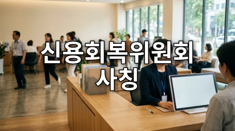 신용회복위원회 사칭