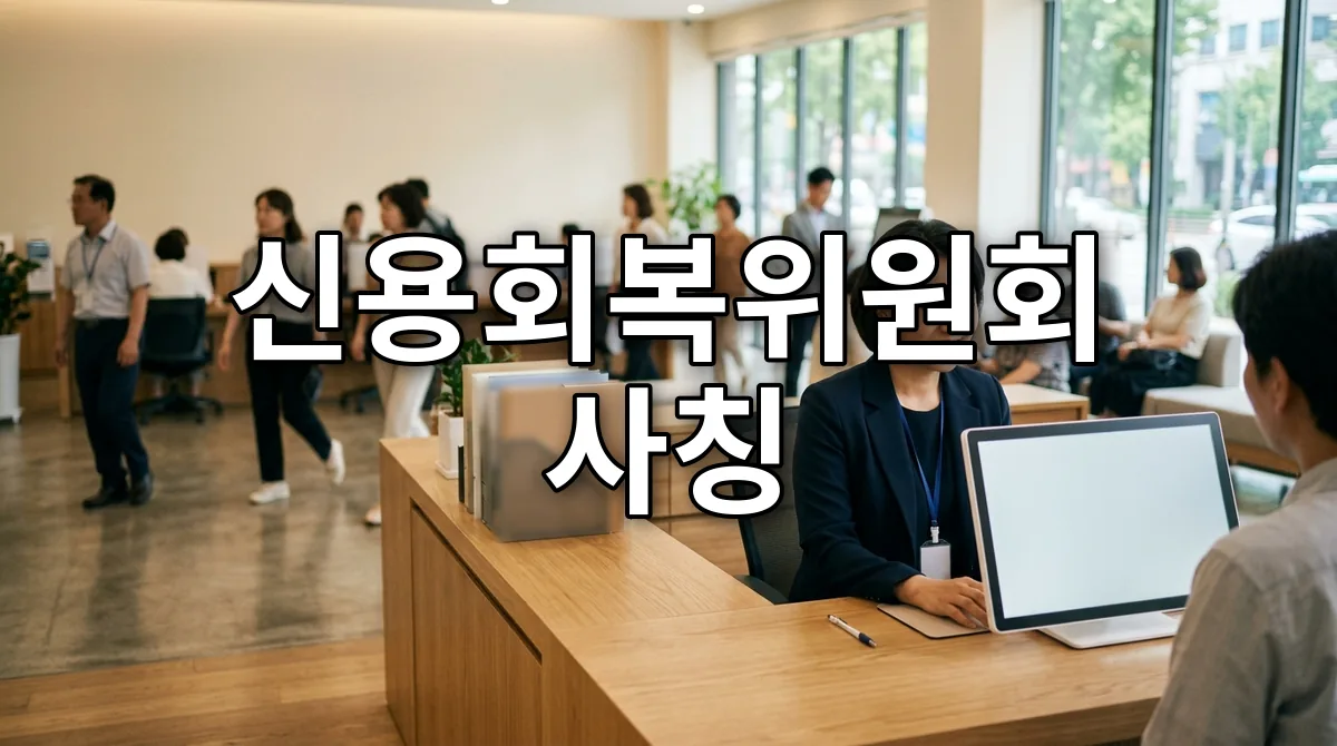 신용회복위원회 사칭