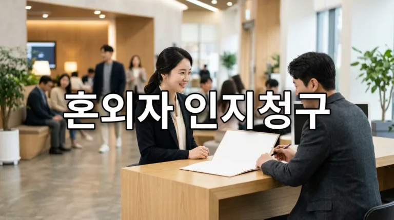 혼외자 인지청구