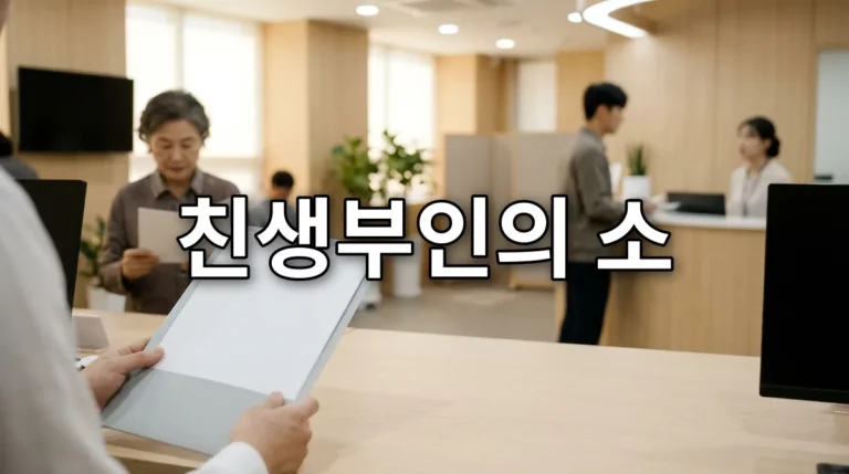 친생부인의 소