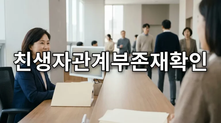 친생자관계부존재확인