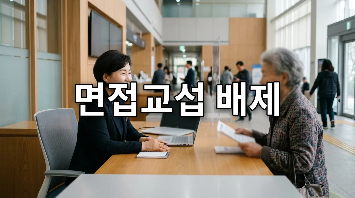 면접교섭 배제