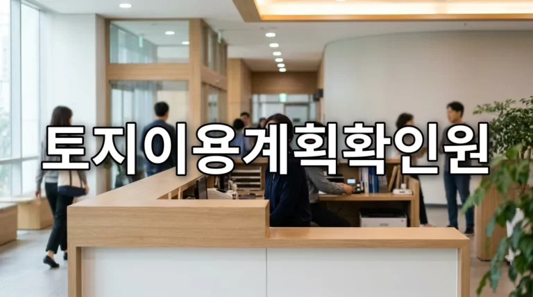 토지이용계획확인원