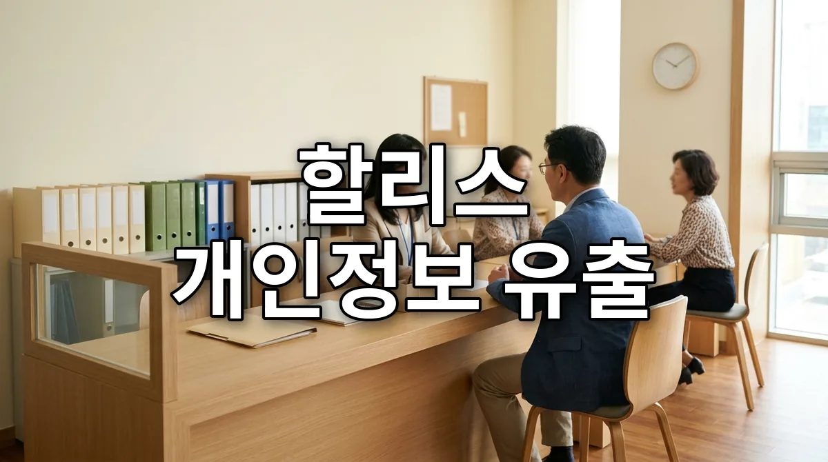 할리스 개인정보 유출