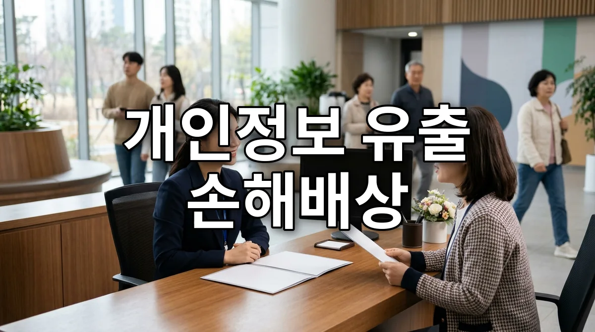 개인정보 유출 손해배상