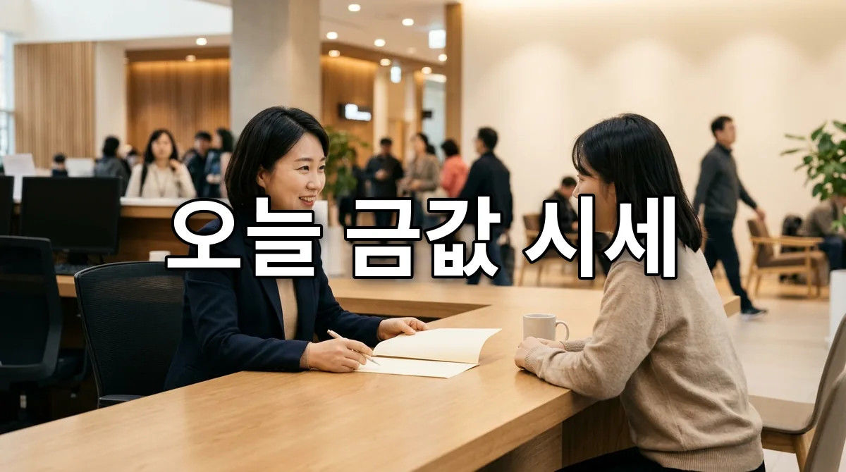 오늘 금값 시세