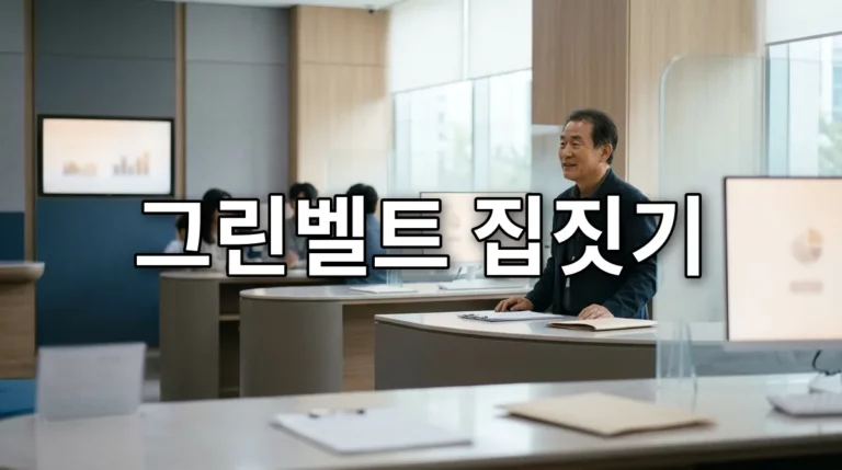 그린벨트 집짓기