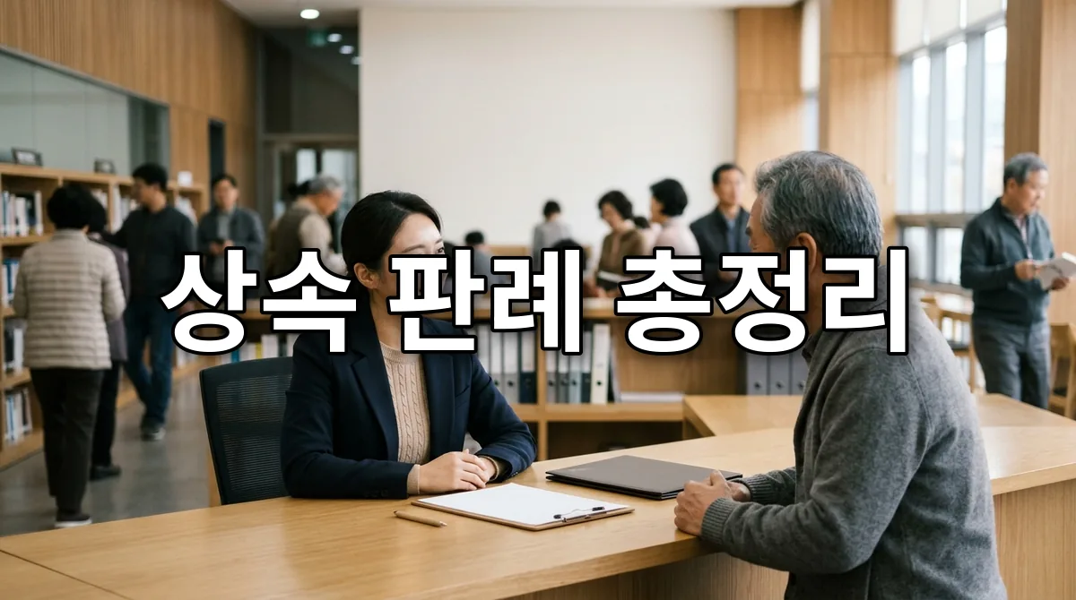 상속 판례 총정리