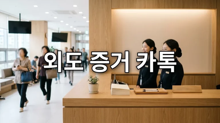 외도 증거 카톡