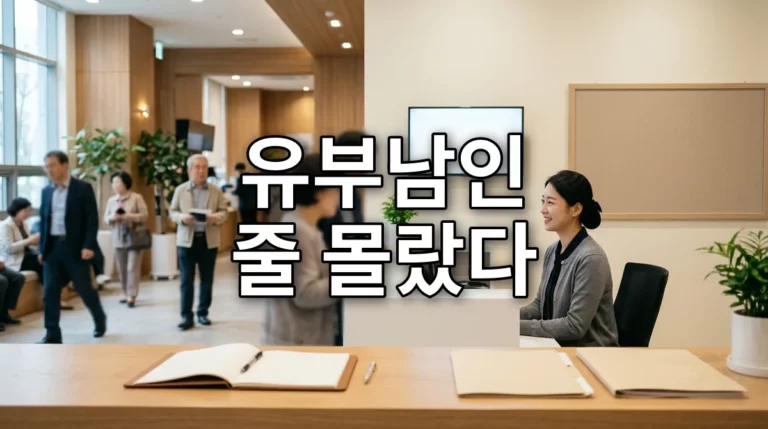유부남인 줄 몰랐다