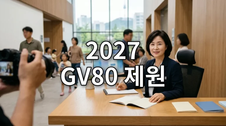 2027 GV80 제원