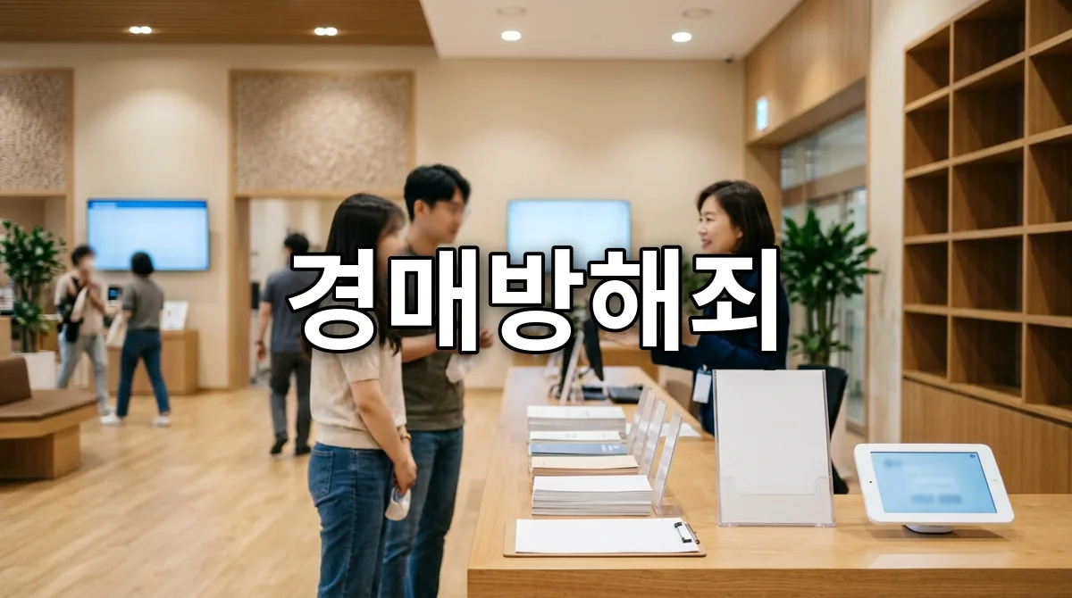 경매방해죄