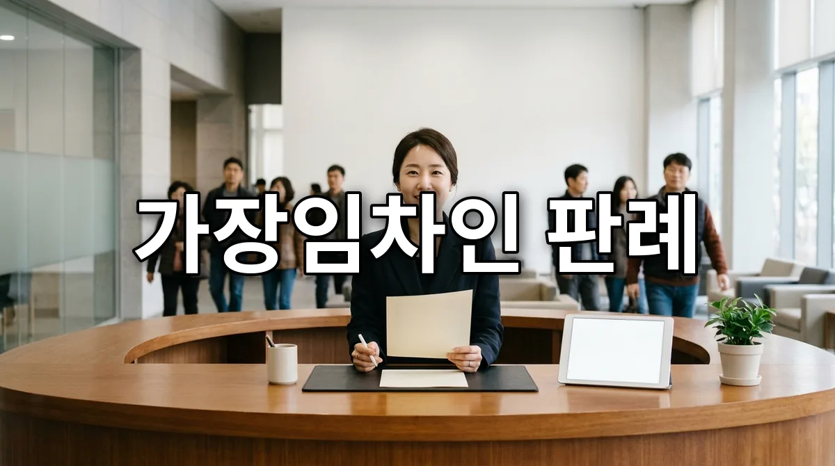 가장임차인 판례